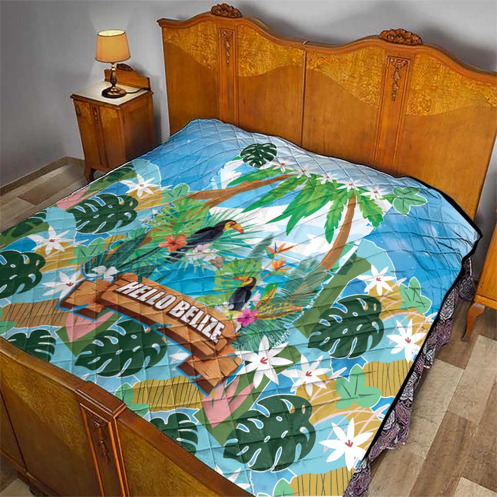 Toucan Belize Quilt Tropical Vibes