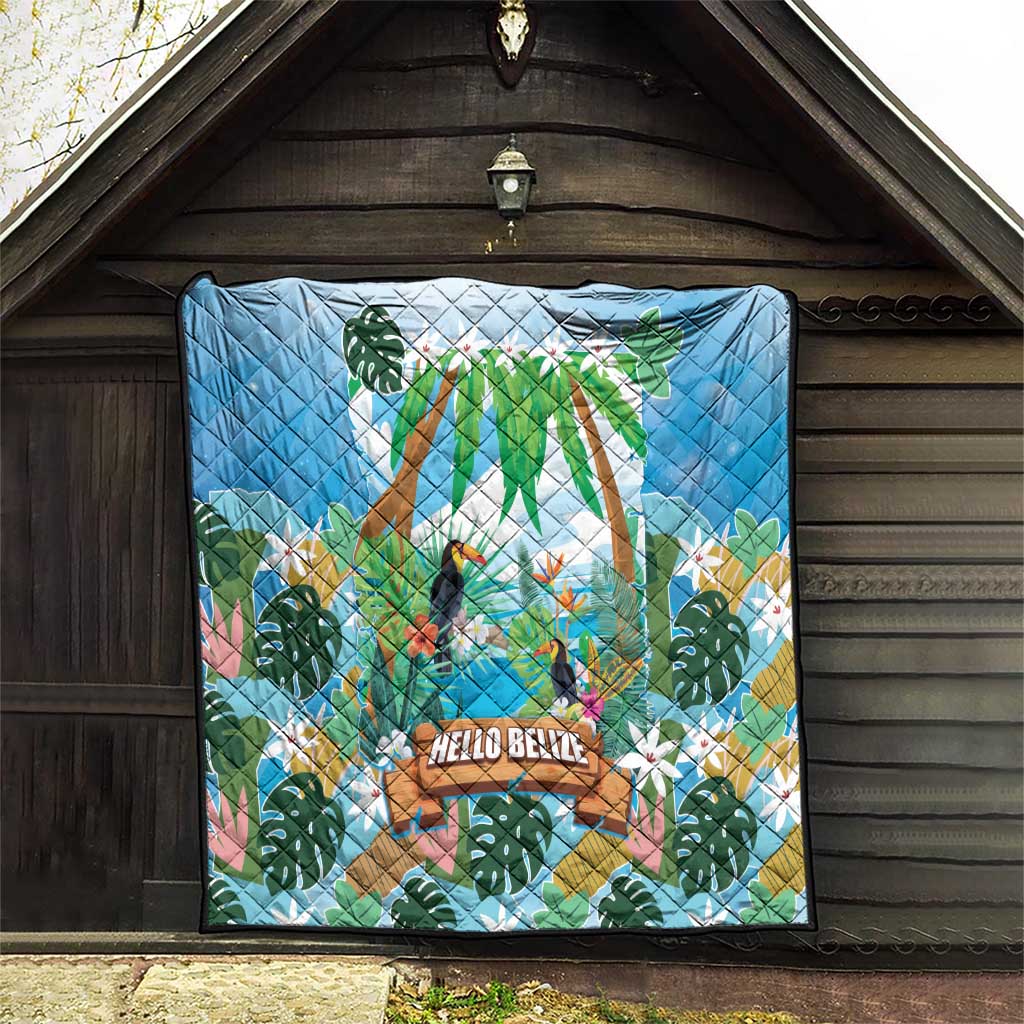 Toucan Belize Quilt Tropical Vibes
