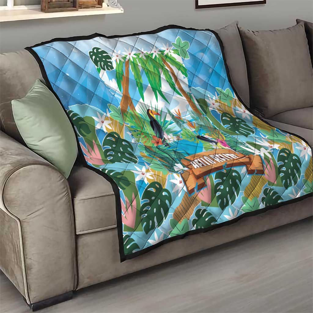 Toucan Belize Quilt Tropical Vibes