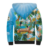 Toucan Belize Sherpa Hoodie Tropical Vibes DT05