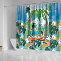 Toucan Belize Shower Curtain Tropical Vibes
