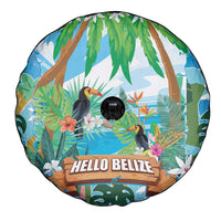 Toucan Belize Spare Tire Cover Tropical Vibes