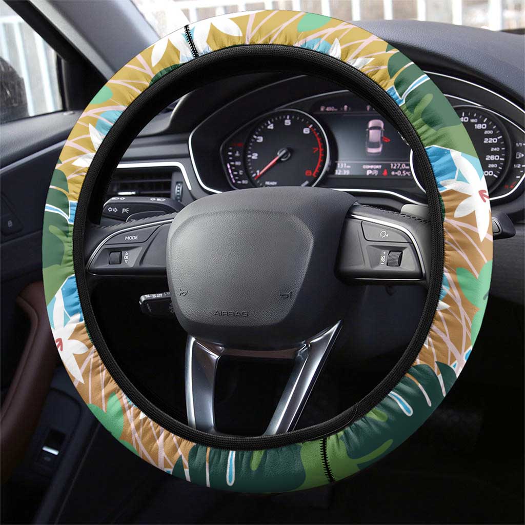 Toucan Belize Steering Wheel Cover Tropical Vibes