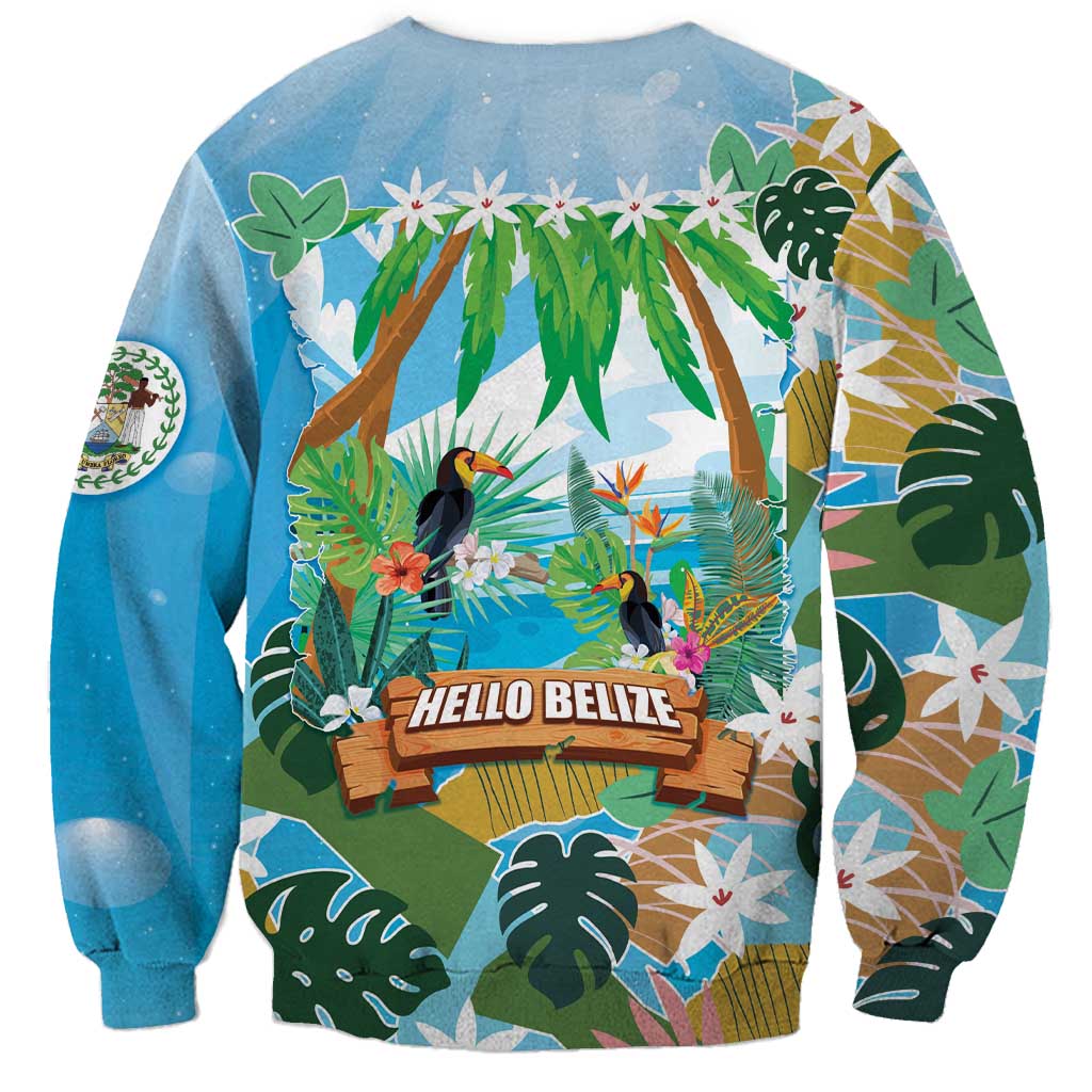 Toucan Belize Sweatshirt Tropical Vibes DT05