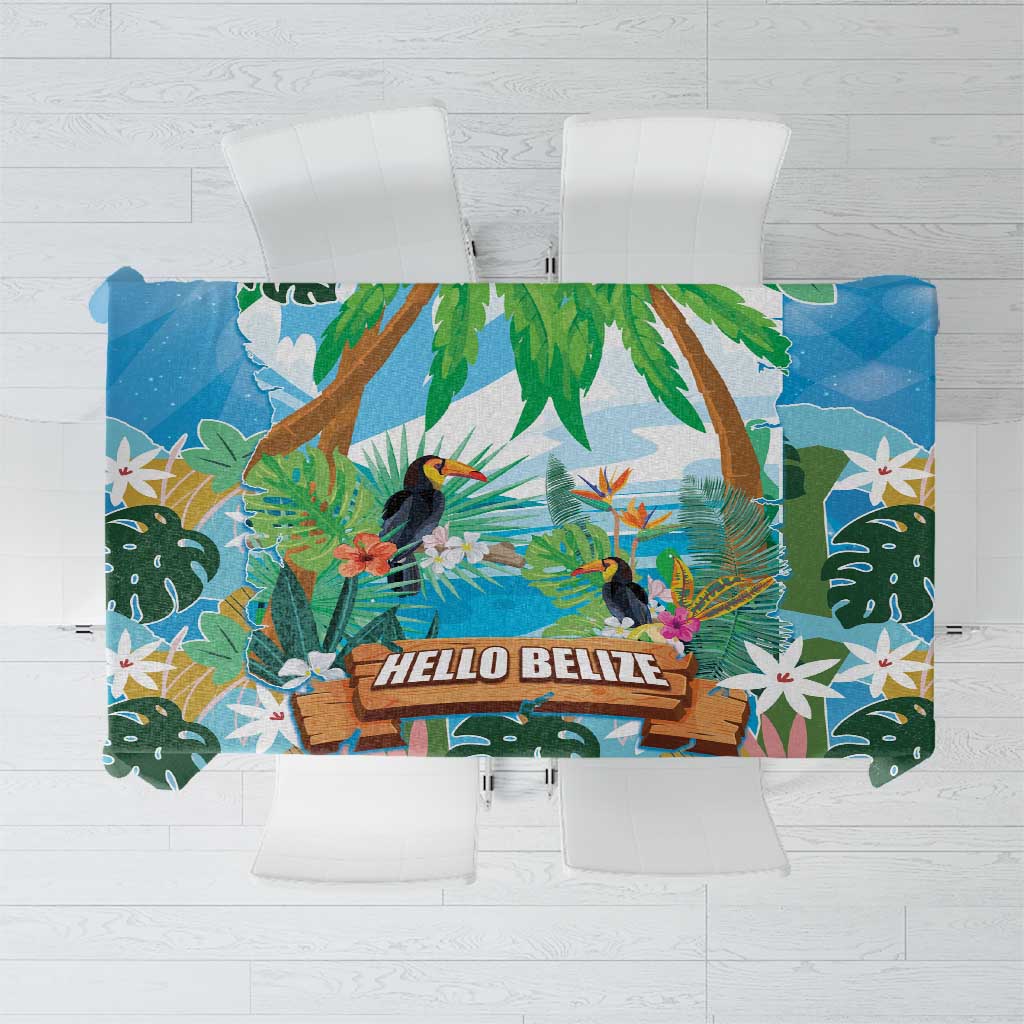 Toucan Belize Tablecloth Tropical Vibes