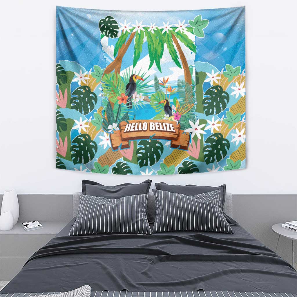 Toucan Belize Tapestry Tropical Vibes