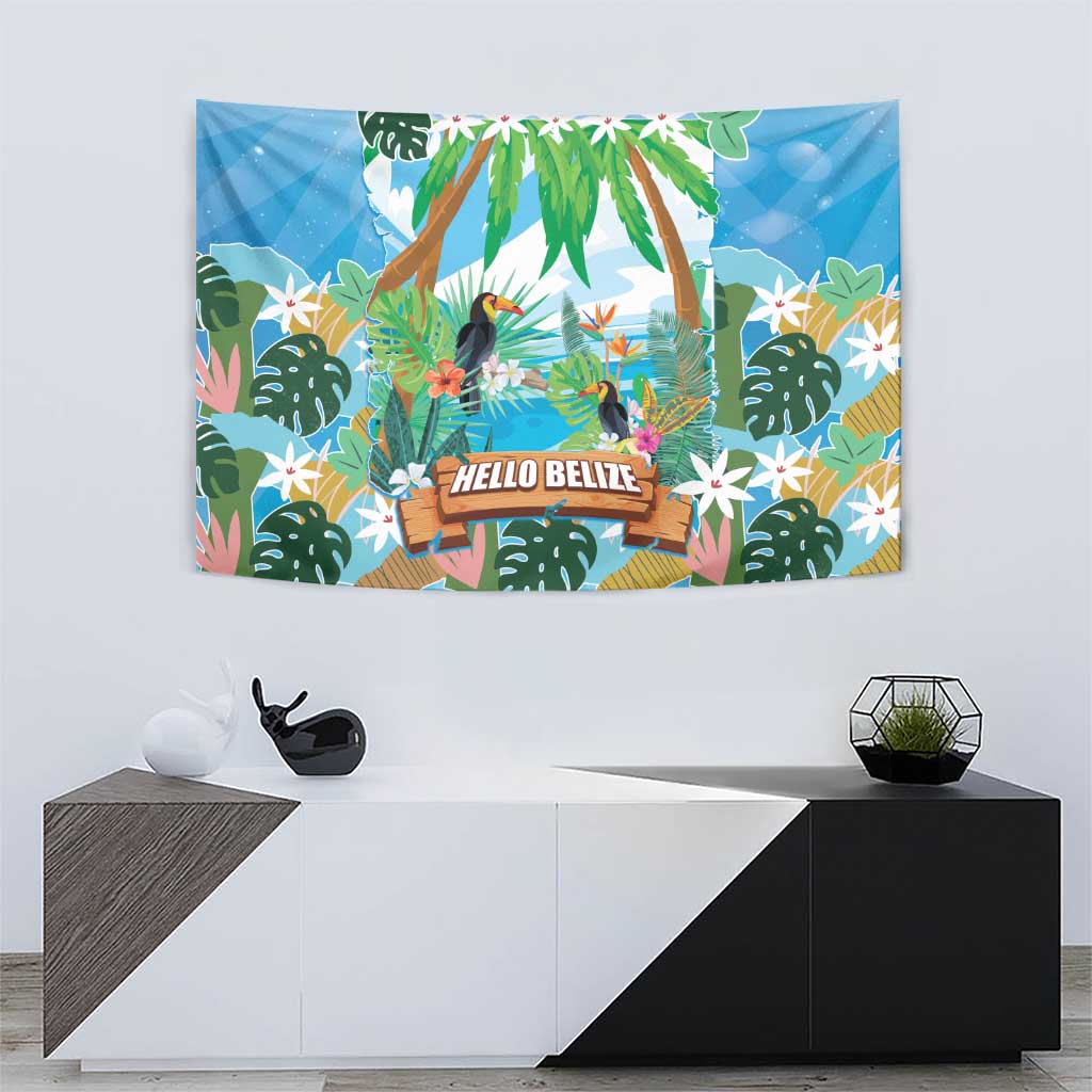 Toucan Belize Tapestry Tropical Vibes
