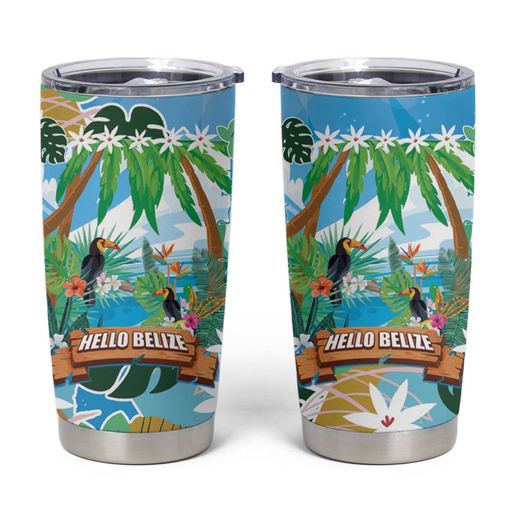 Toucan Belize Tumbler Cup Tropical Vibes
