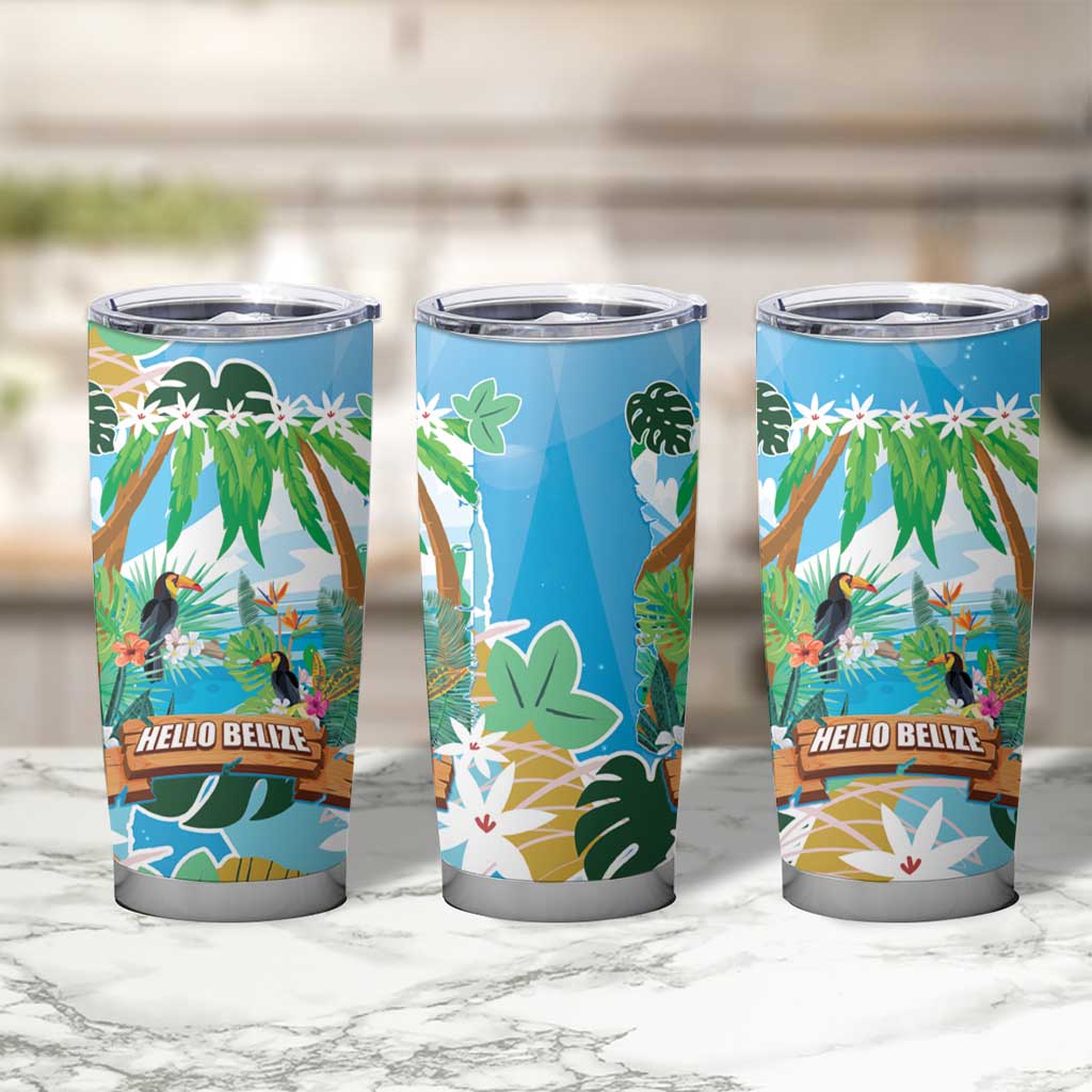 Toucan Belize Tumbler Cup Tropical Vibes