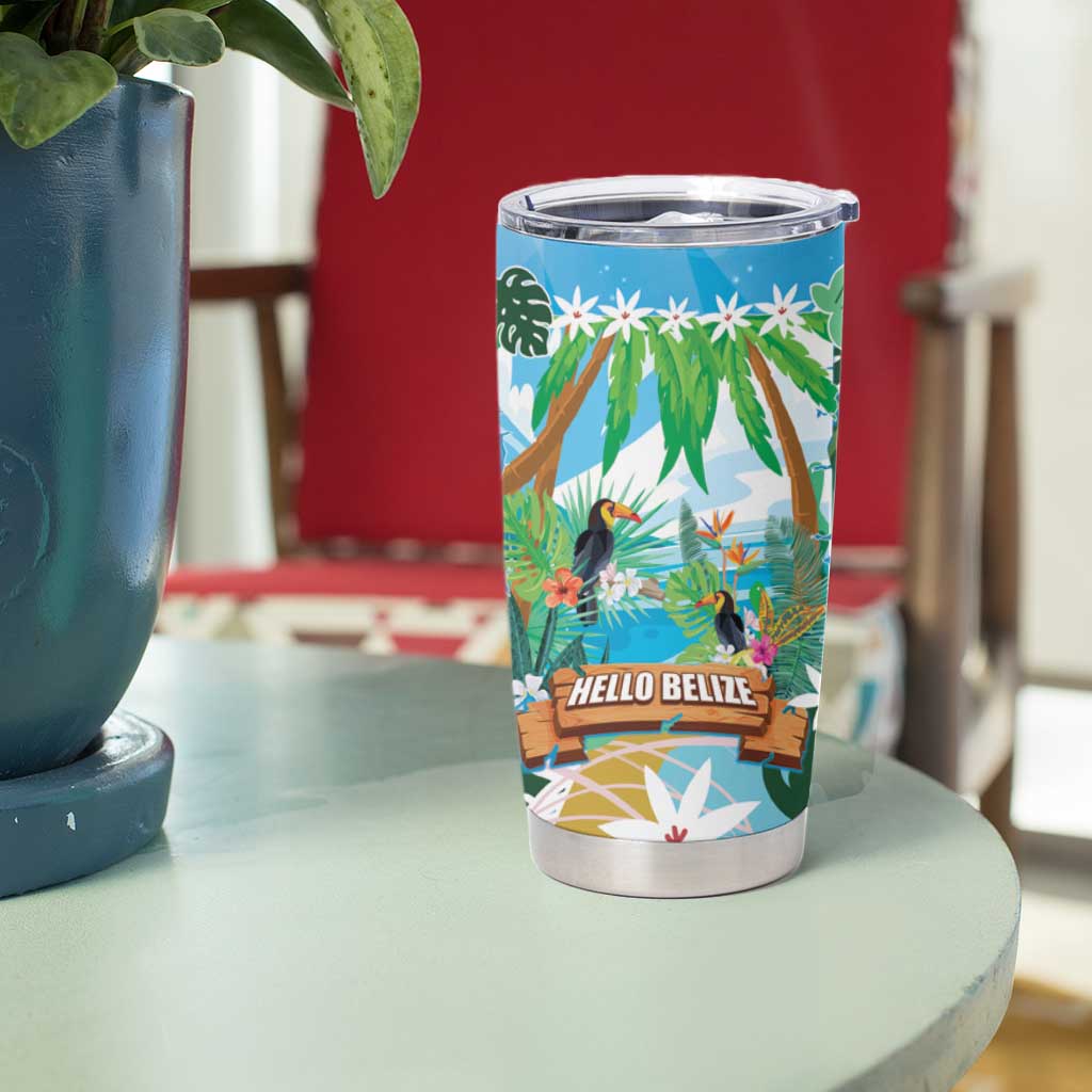 Toucan Belize Tumbler Cup Tropical Vibes