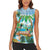 Toucan Belize Women Sleeveless Polo Shirt Tropical Vibes DT05