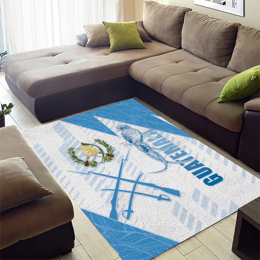 Guatemala Area Rug Quetzal Bird Guatemalan Soul