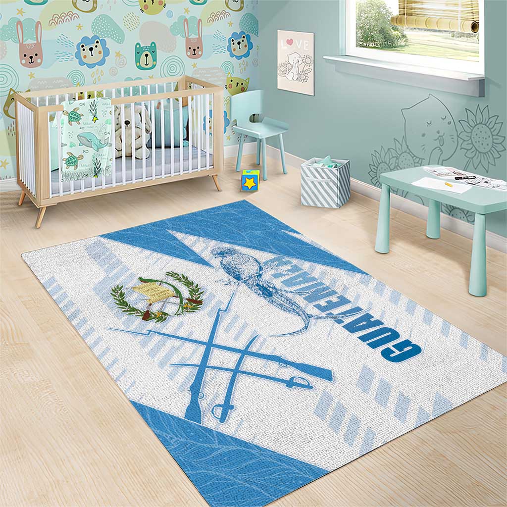 Guatemala Area Rug Quetzal Bird Guatemalan Soul