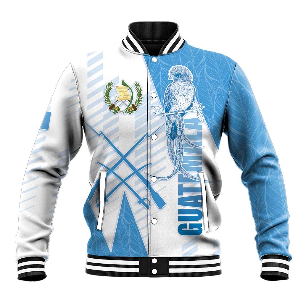 Guatemala Baseball Jacket Quetzal Bird Guatemalan Soul DT05