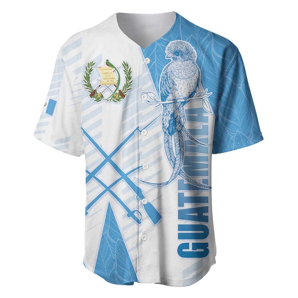 Guatemala Baseball Jersey Quetzal Bird Guatemalan Soul DT05