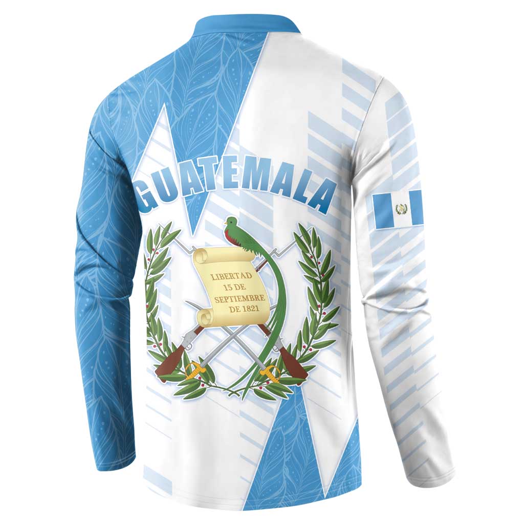 Guatemala Button Sweatshirt Quetzal Bird Guatemalan Soul DT05