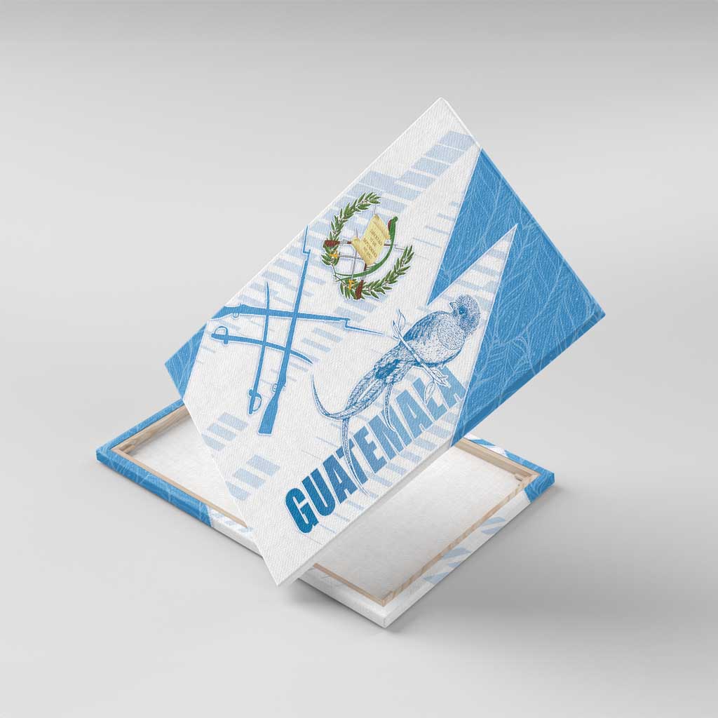 Guatemala Canvas Wall Art Quetzal Bird Guatemalan Soul