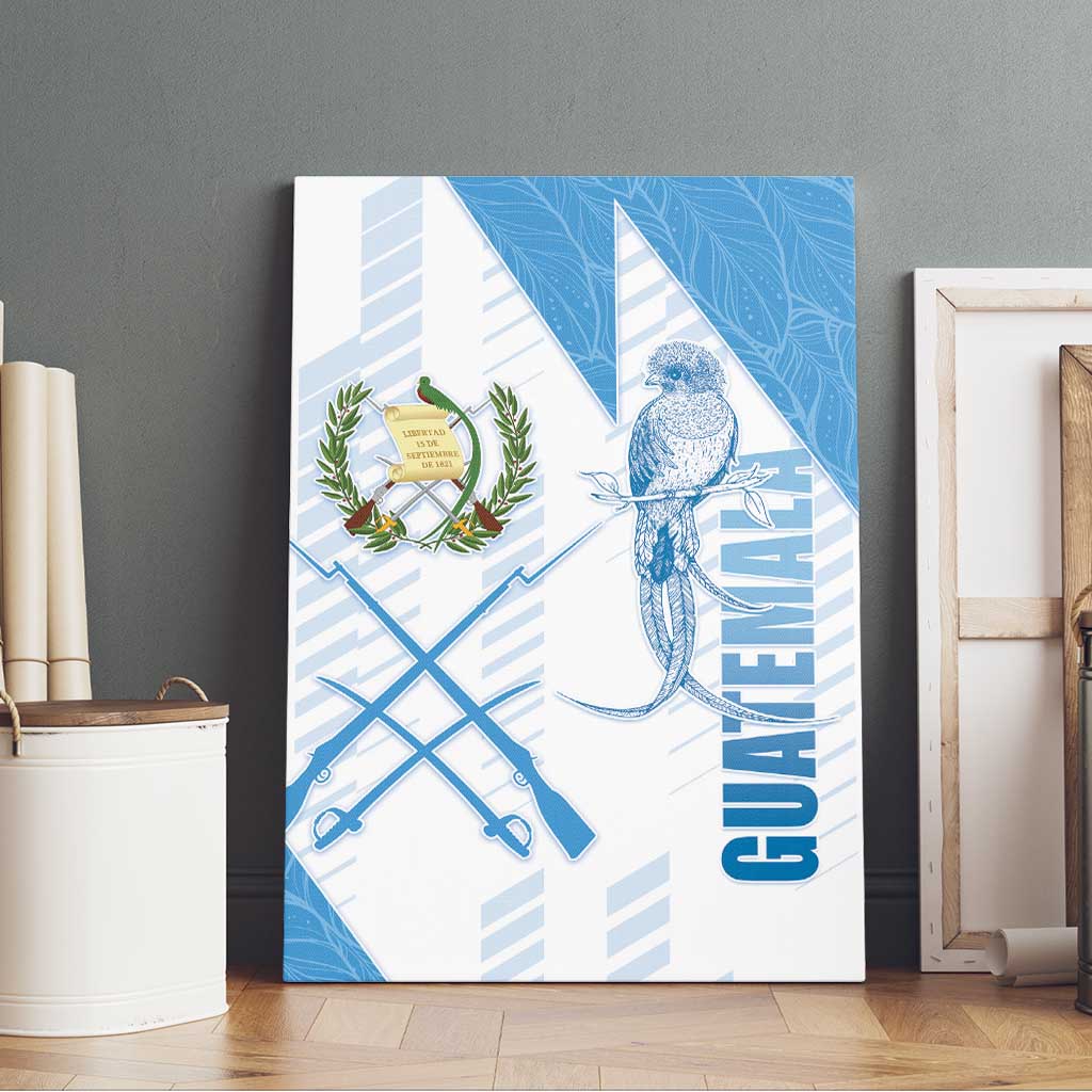 Guatemala Canvas Wall Art Quetzal Bird Guatemalan Soul