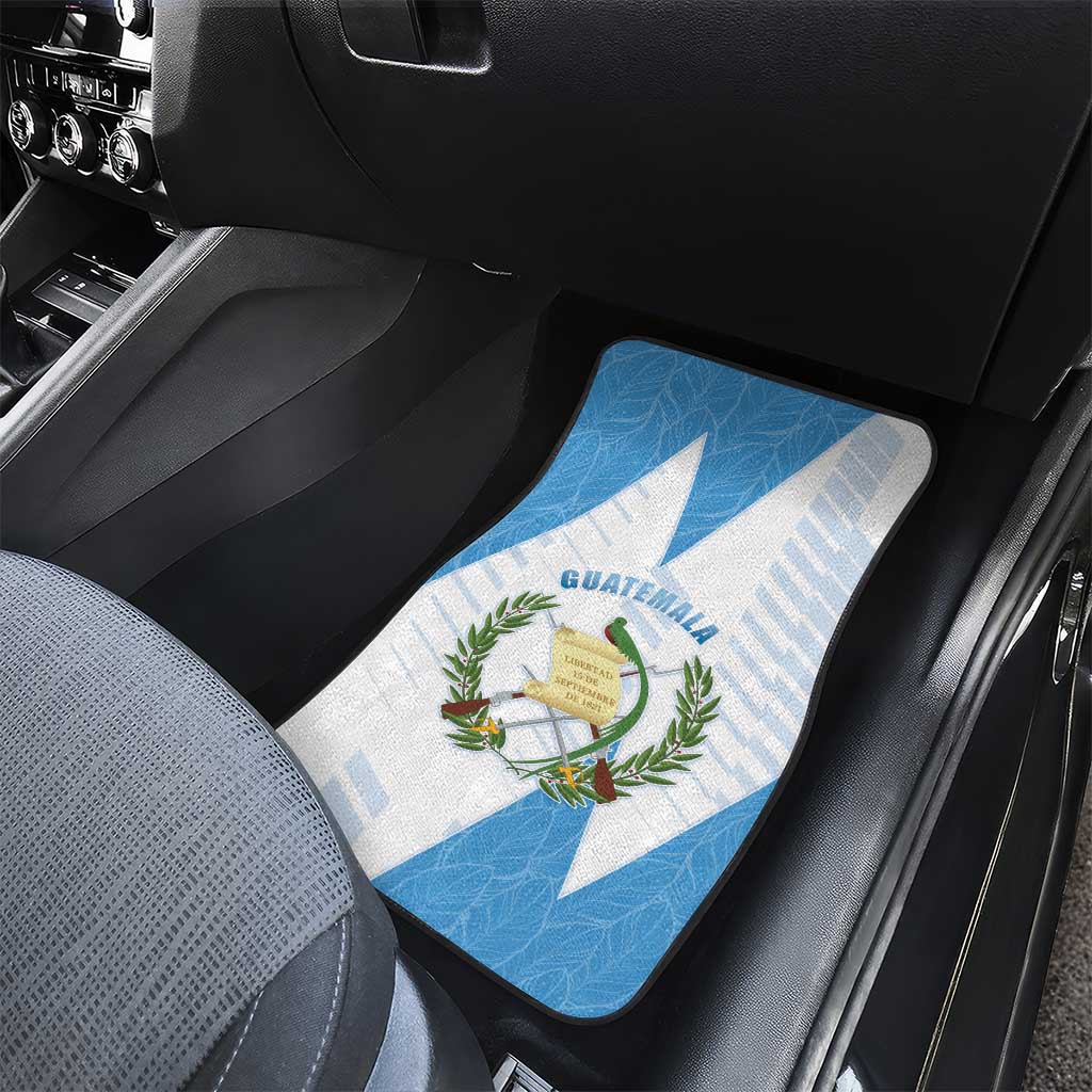 Guatemala Car Mats Quetzal Bird Guatemalan Soul