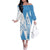 Guatemala Family Matching Off The Shoulder Long Sleeve Dress and Hawaiian Shirt Quetzal Bird Guatemalan Soul DT05