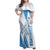 Guatemala Family Matching Off Shoulder Maxi Dress and Hawaiian Shirt Quetzal Bird Guatemalan Soul DT05