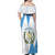Guatemala Family Matching Off Shoulder Maxi Dress and Hawaiian Shirt Quetzal Bird Guatemalan Soul DT05