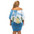 Guatemala Family Matching Off Shoulder Short Dress and Hawaiian Shirt Quetzal Bird Guatemalan Soul DT05