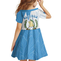 Guatemala Family Matching Summer Maxi Dress and Hawaiian Shirt Quetzal Bird Guatemalan Soul DT05