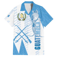 Guatemala Family Matching Summer Maxi Dress and Hawaiian Shirt Quetzal Bird Guatemalan Soul DT05