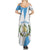 Guatemala Family Matching Summer Maxi Dress and Hawaiian Shirt Quetzal Bird Guatemalan Soul DT05