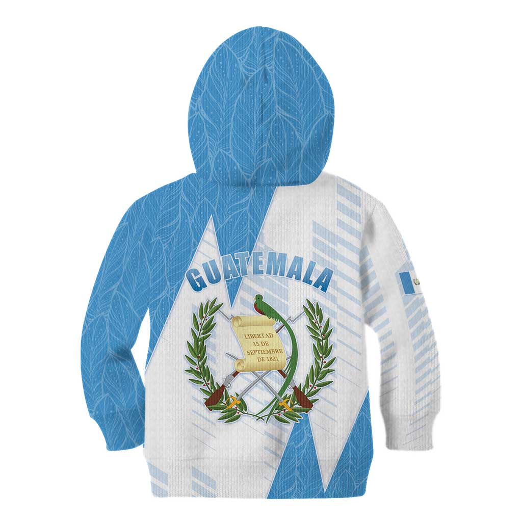 Guatemala Kid Hoodie Quetzal Bird Guatemalan Soul DT05