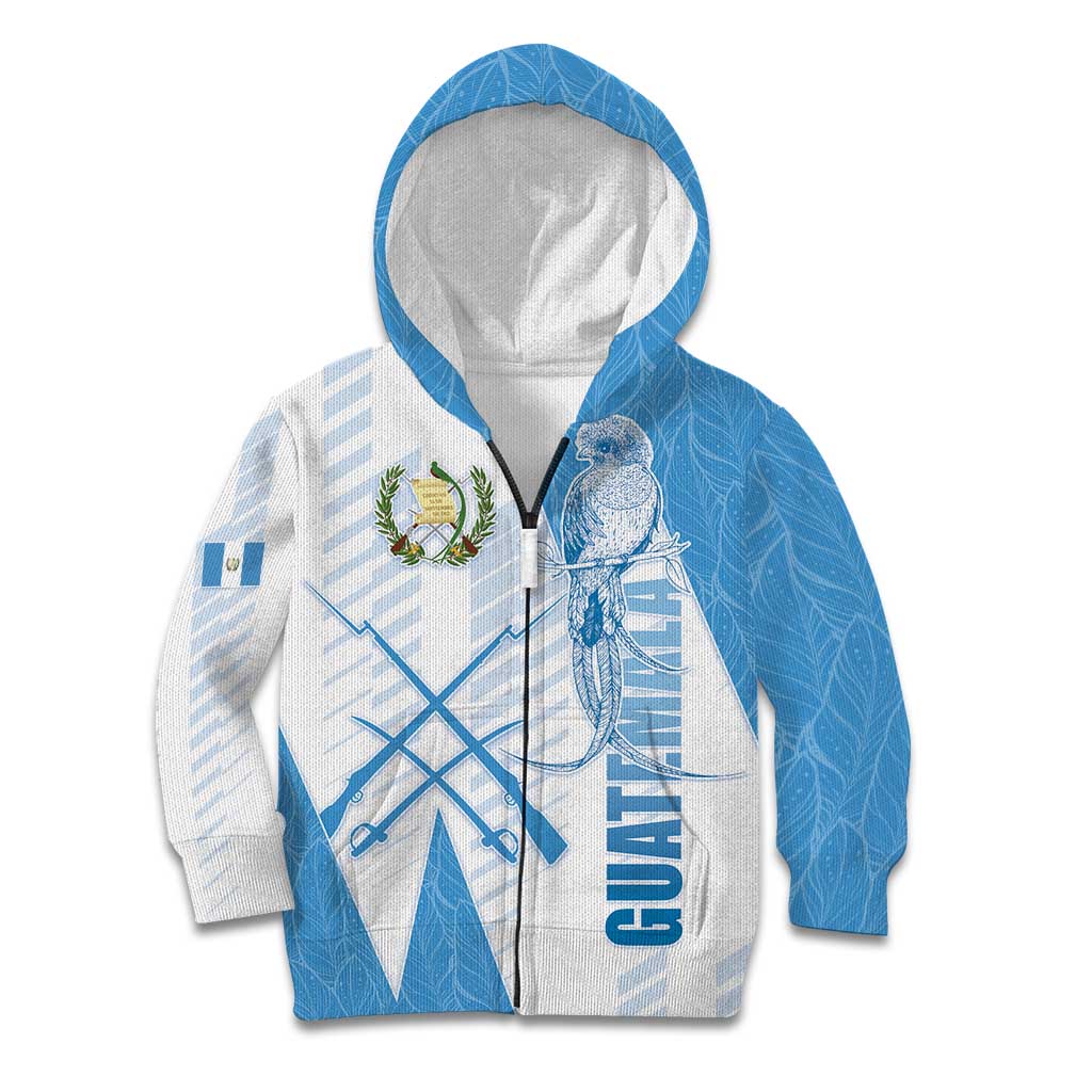 Guatemala Kid Hoodie Quetzal Bird Guatemalan Soul DT05
