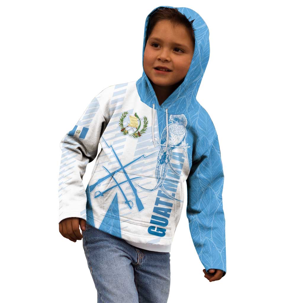 Guatemala Kid Hoodie Quetzal Bird Guatemalan Soul DT05