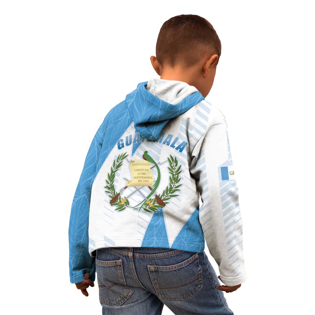 Guatemala Kid Hoodie Quetzal Bird Guatemalan Soul DT05