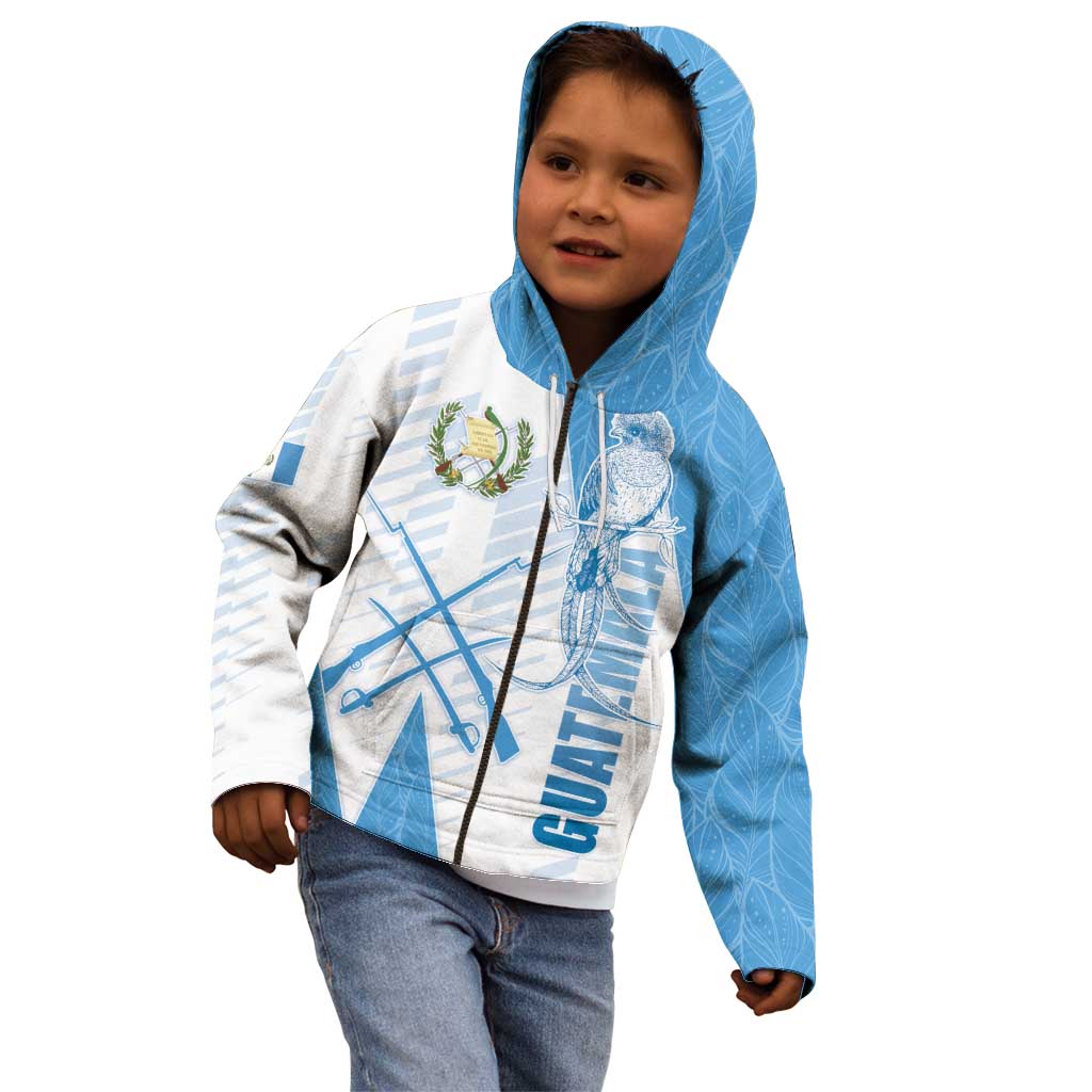 Guatemala Kid Hoodie Quetzal Bird Guatemalan Soul DT05
