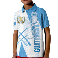 Guatemala Kid Polo Shirt Quetzal Bird Guatemalan Soul DT05