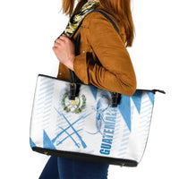 Guatemala Leather Tote Bag Quetzal Bird Guatemalan Soul