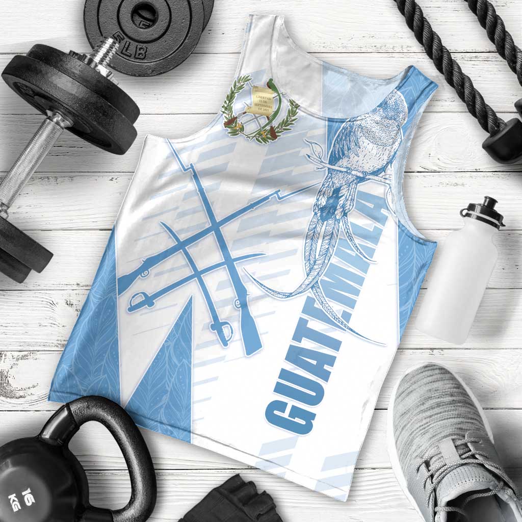 Guatemala Men Tank Top Quetzal Bird Guatemalan Soul DT05