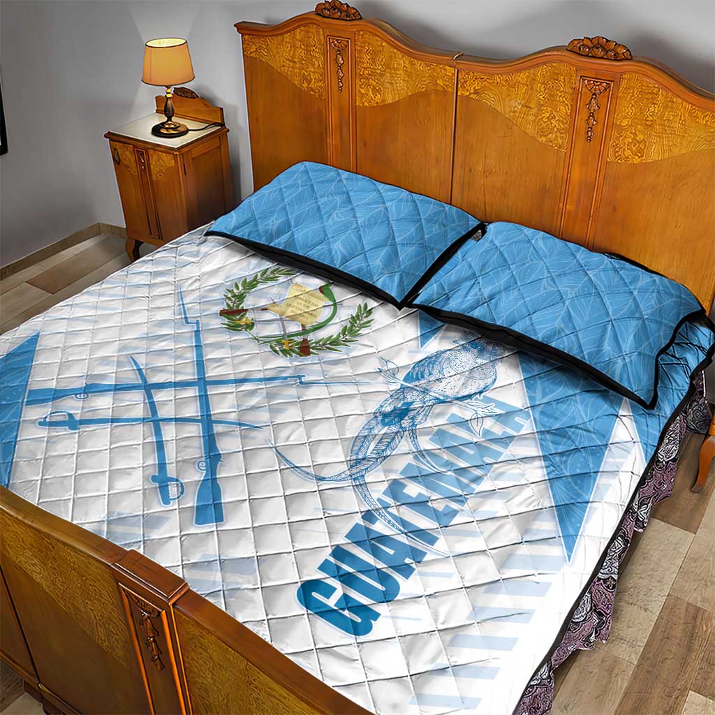 Guatemala Quilt Bed Set Quetzal Bird Guatemalan Soul