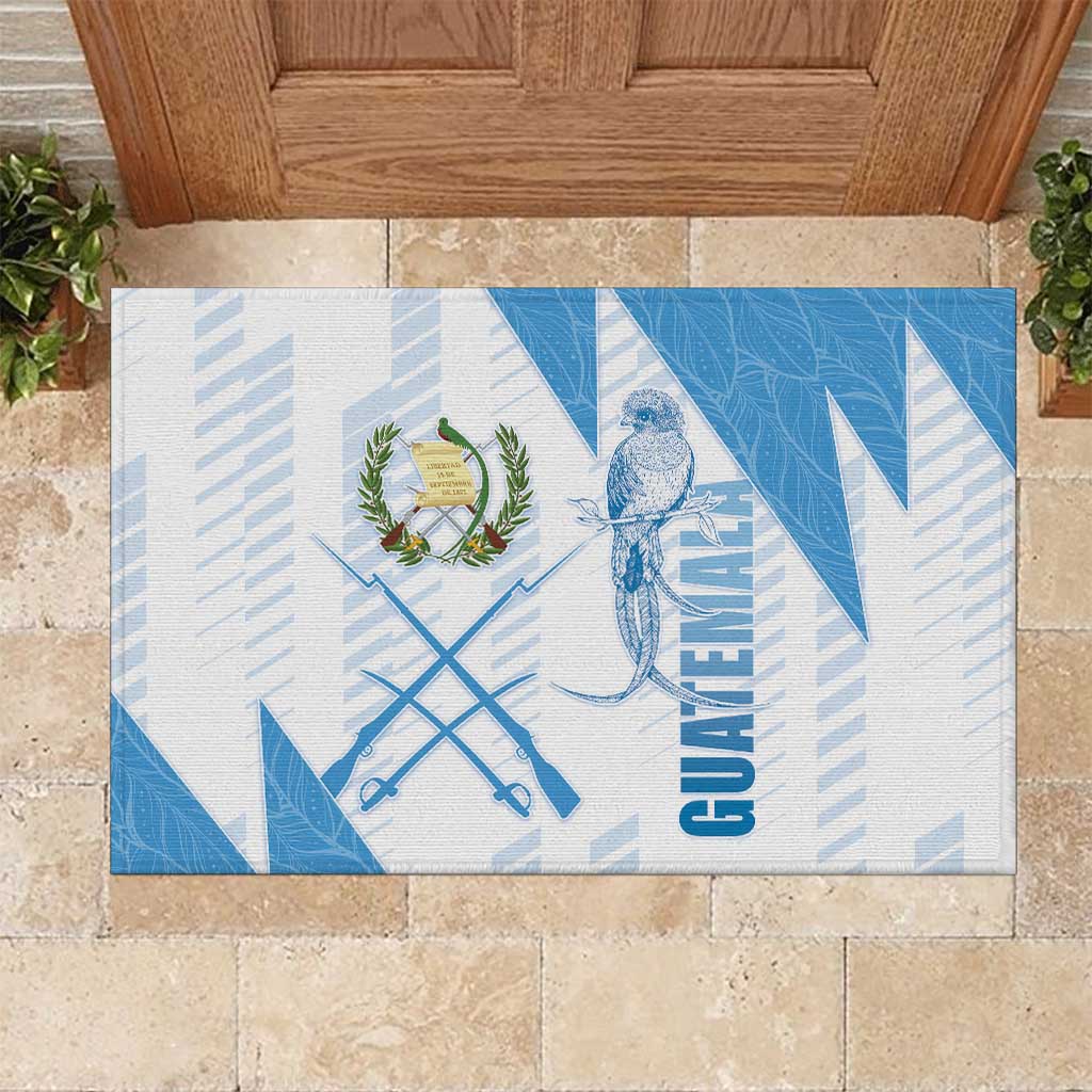 Guatemala Rubber Doormat Quetzal Bird Guatemalan Soul