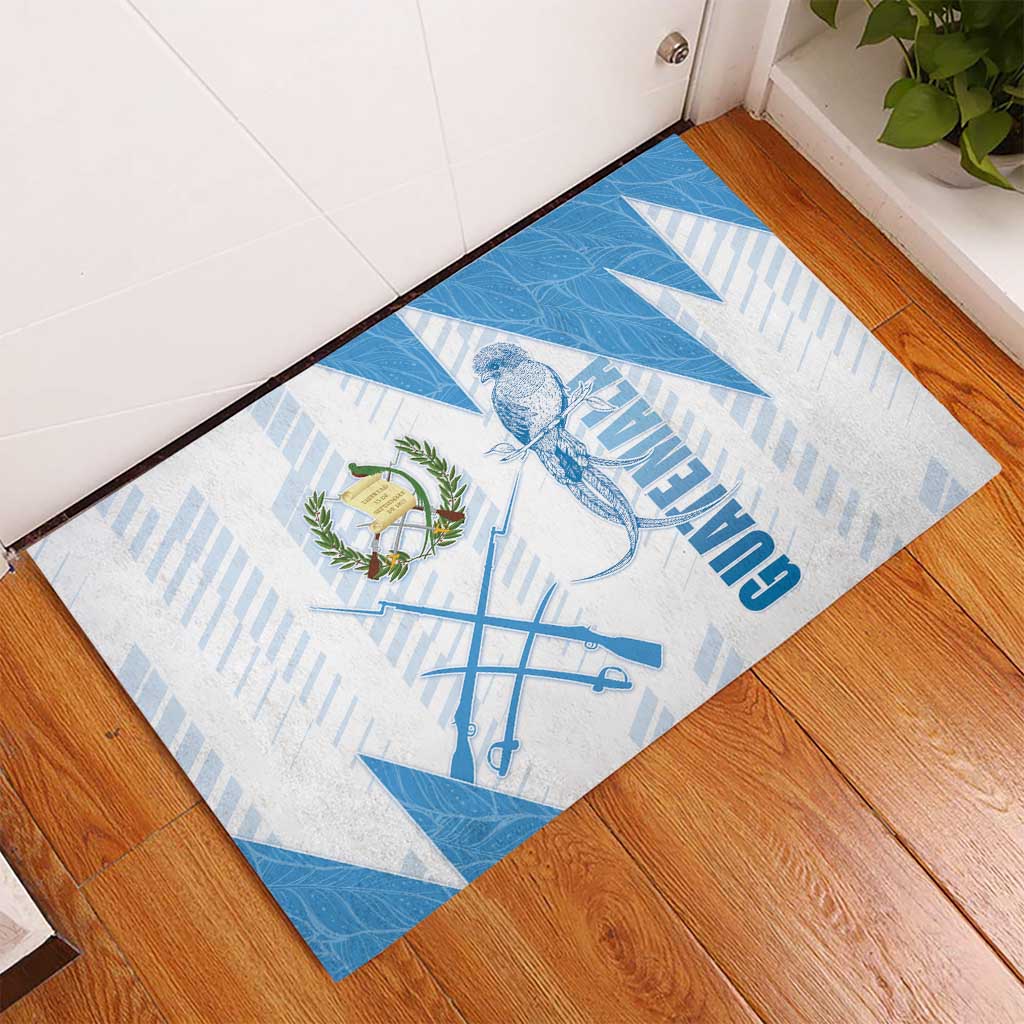 Guatemala Rubber Doormat Quetzal Bird Guatemalan Soul
