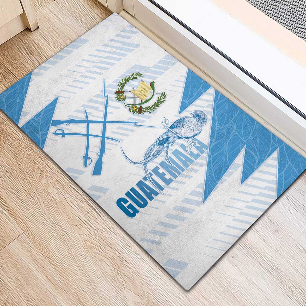 Guatemala Rubber Doormat Quetzal Bird Guatemalan Soul