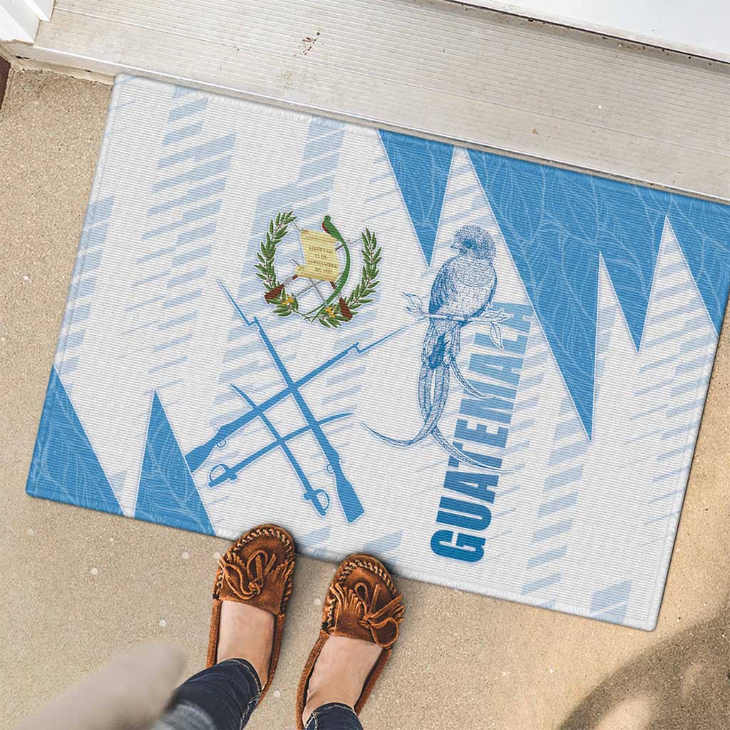 Guatemala Rubber Doormat Quetzal Bird Guatemalan Soul