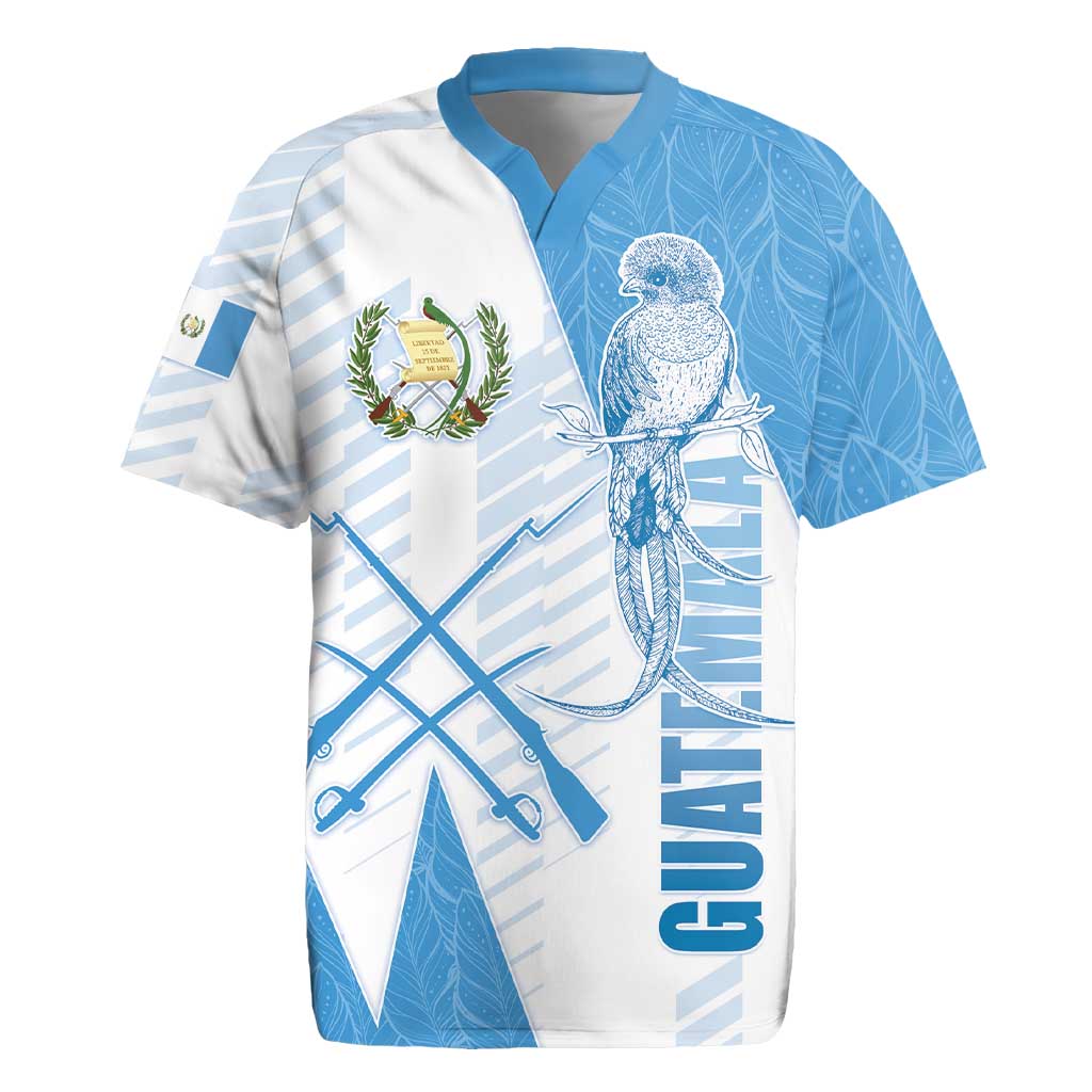 Guatemala Rugby Jersey Quetzal Bird Guatemalan Soul DT05