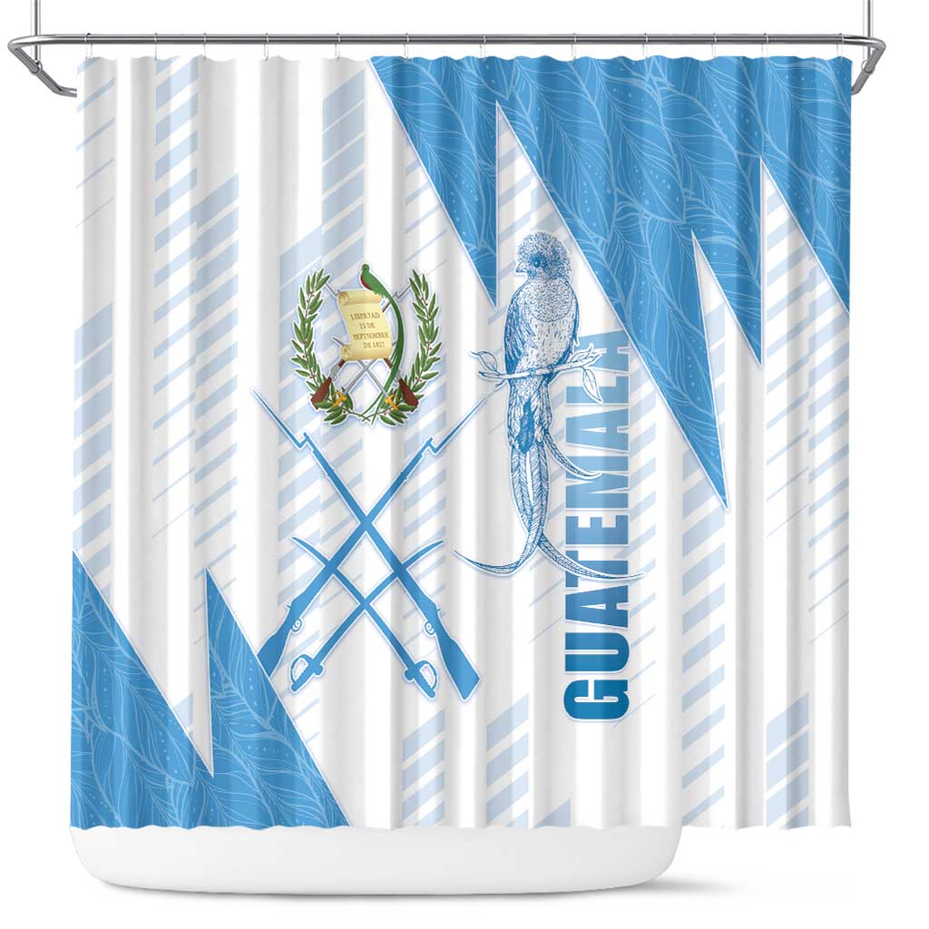 Guatemala Shower Curtain Quetzal Bird Guatemalan Soul