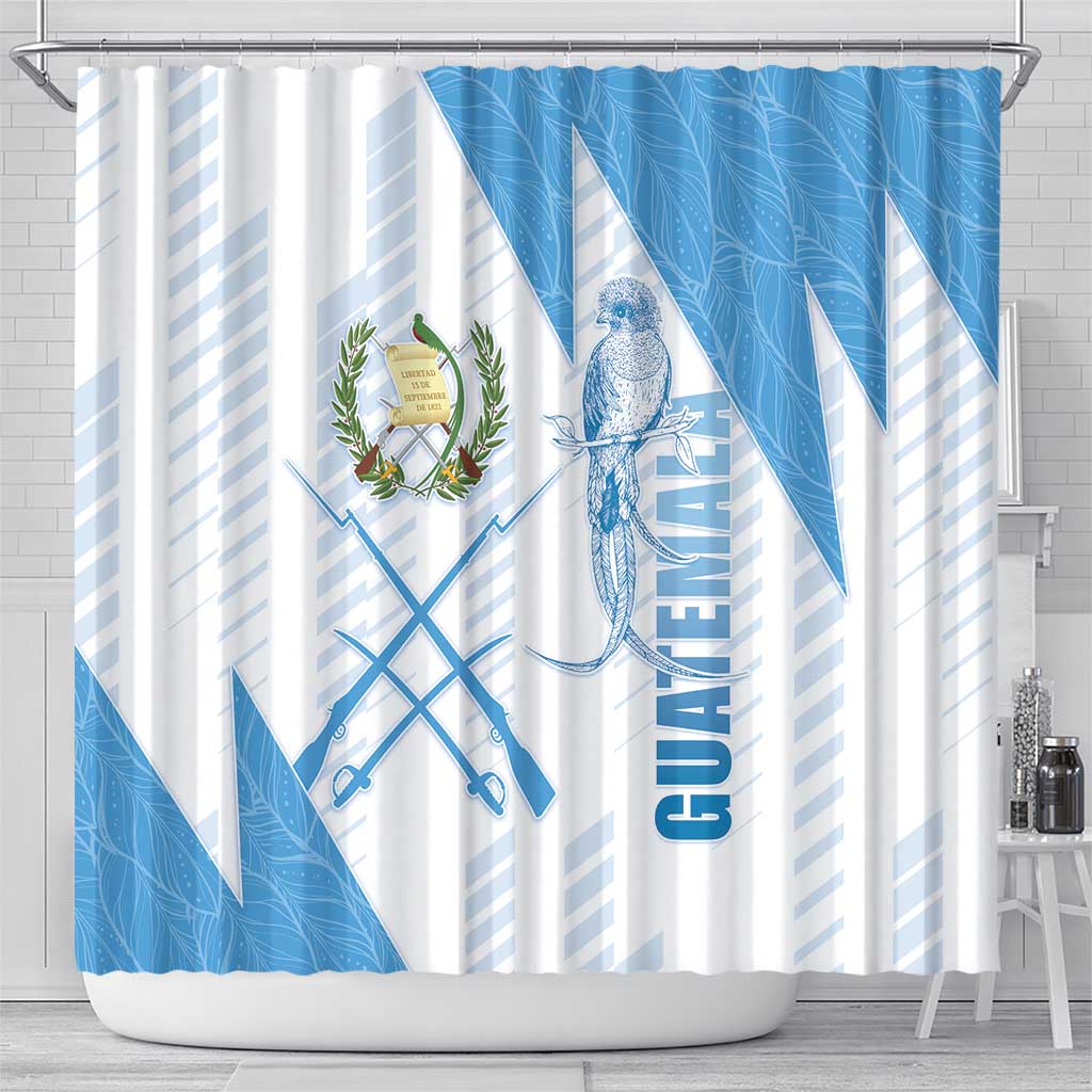 Guatemala Shower Curtain Quetzal Bird Guatemalan Soul