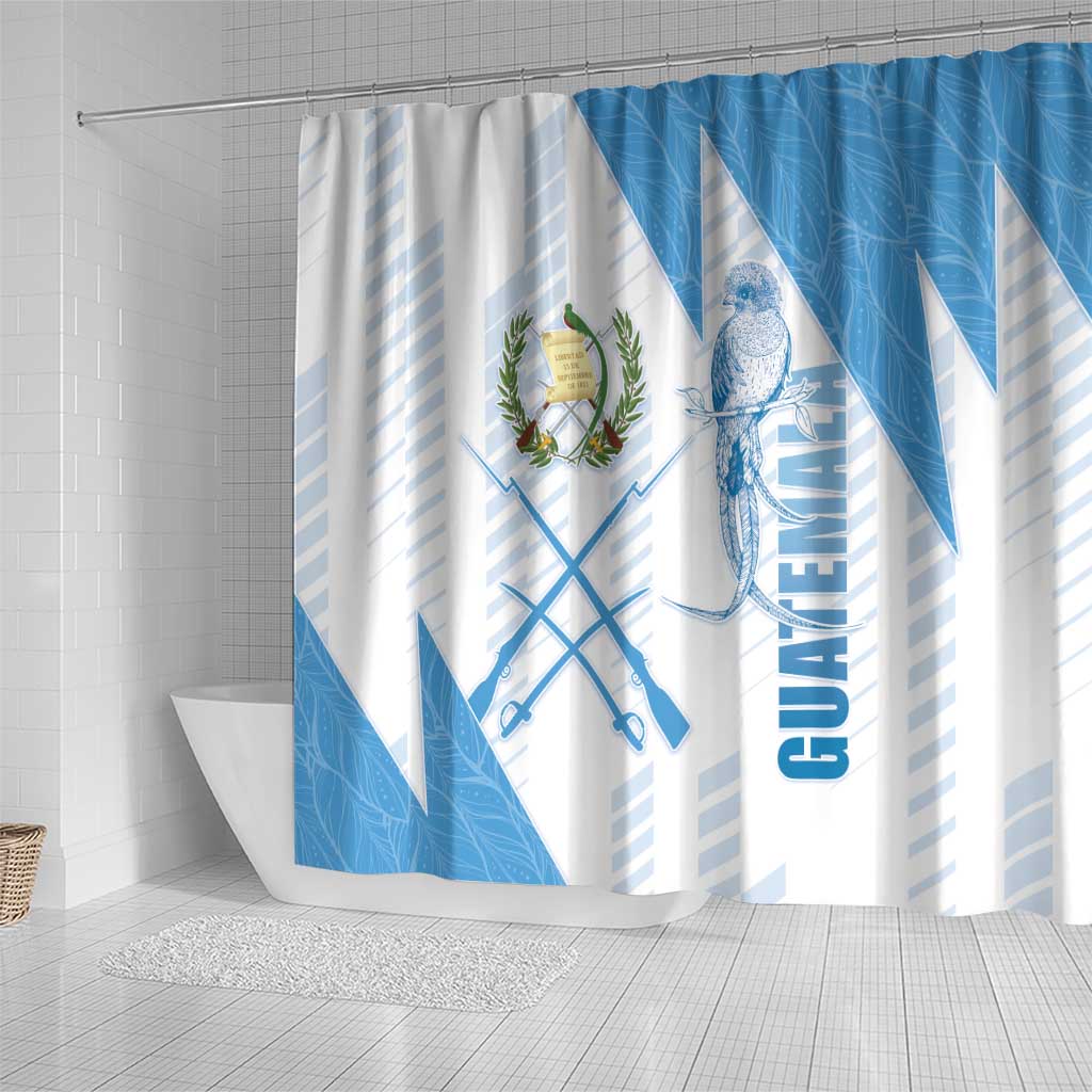 Guatemala Shower Curtain Quetzal Bird Guatemalan Soul