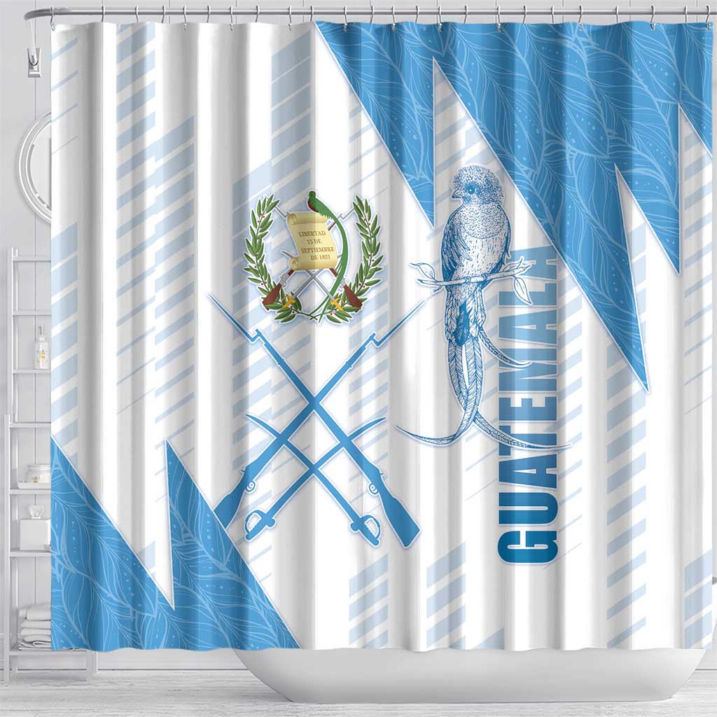 Guatemala Shower Curtain Quetzal Bird Guatemalan Soul