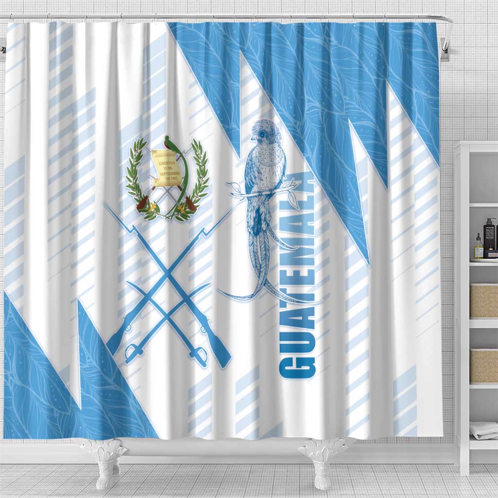 Guatemala Shower Curtain Quetzal Bird Guatemalan Soul