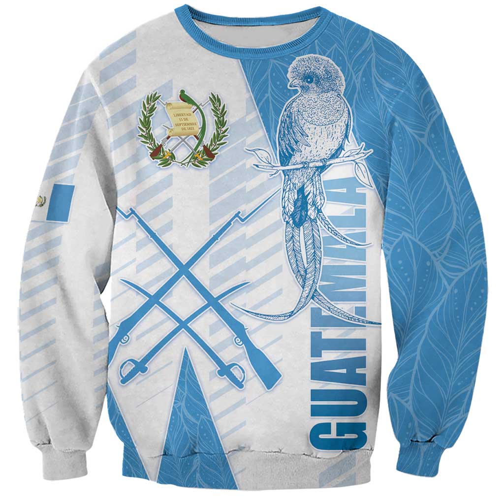 Guatemala Sweatshirt Quetzal Bird Guatemalan Soul DT05